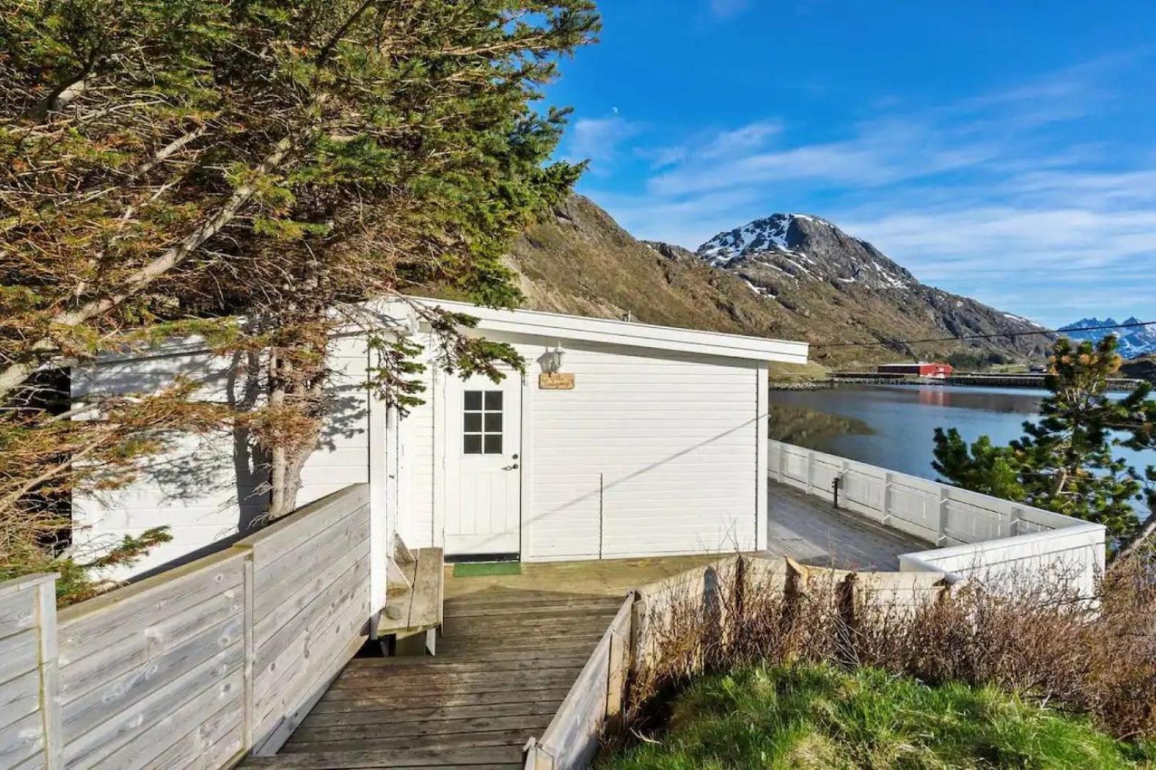 Panoramic Seaview Cabin For Two Persons By The Sea Hovdan Екстер'єр фото